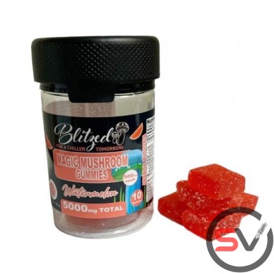 BLITZED MUSHROOM GUMMIES 10 CT 5000MG